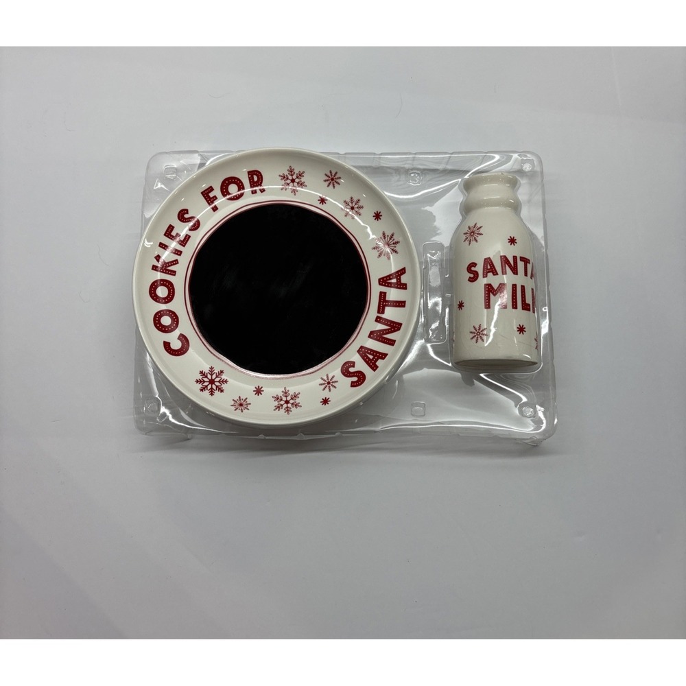 Santa's Cookie Set - Tiny Ideas Plate & Mug ~For Santa's Treats